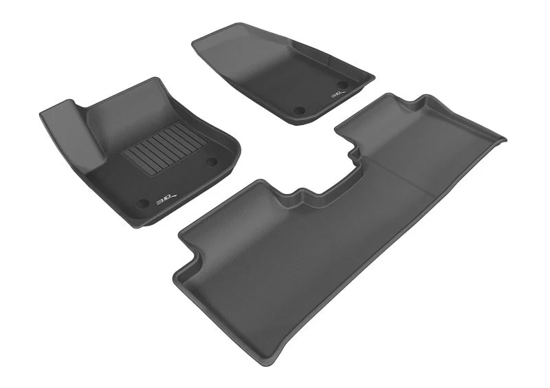 3D MAXpider 16-20 Buick Envision Kagu 1st 2nd Row Floormats - Black