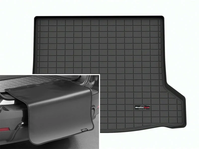 WeatherTech 2023 Cadillac Lyriq Cargo Liner w/Bumper Protector - Black