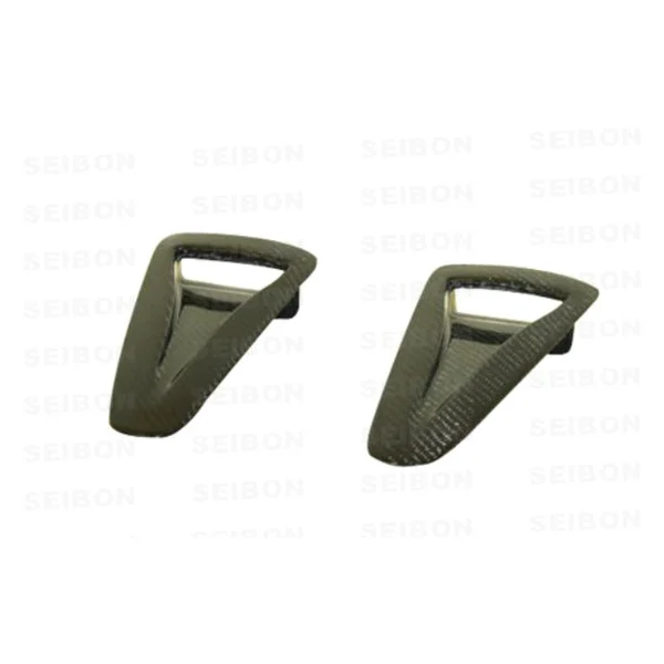 Seibon OE-Style Carbon Fiber Hood Air Ducts (pair) - 09-12 Nissan 370Z