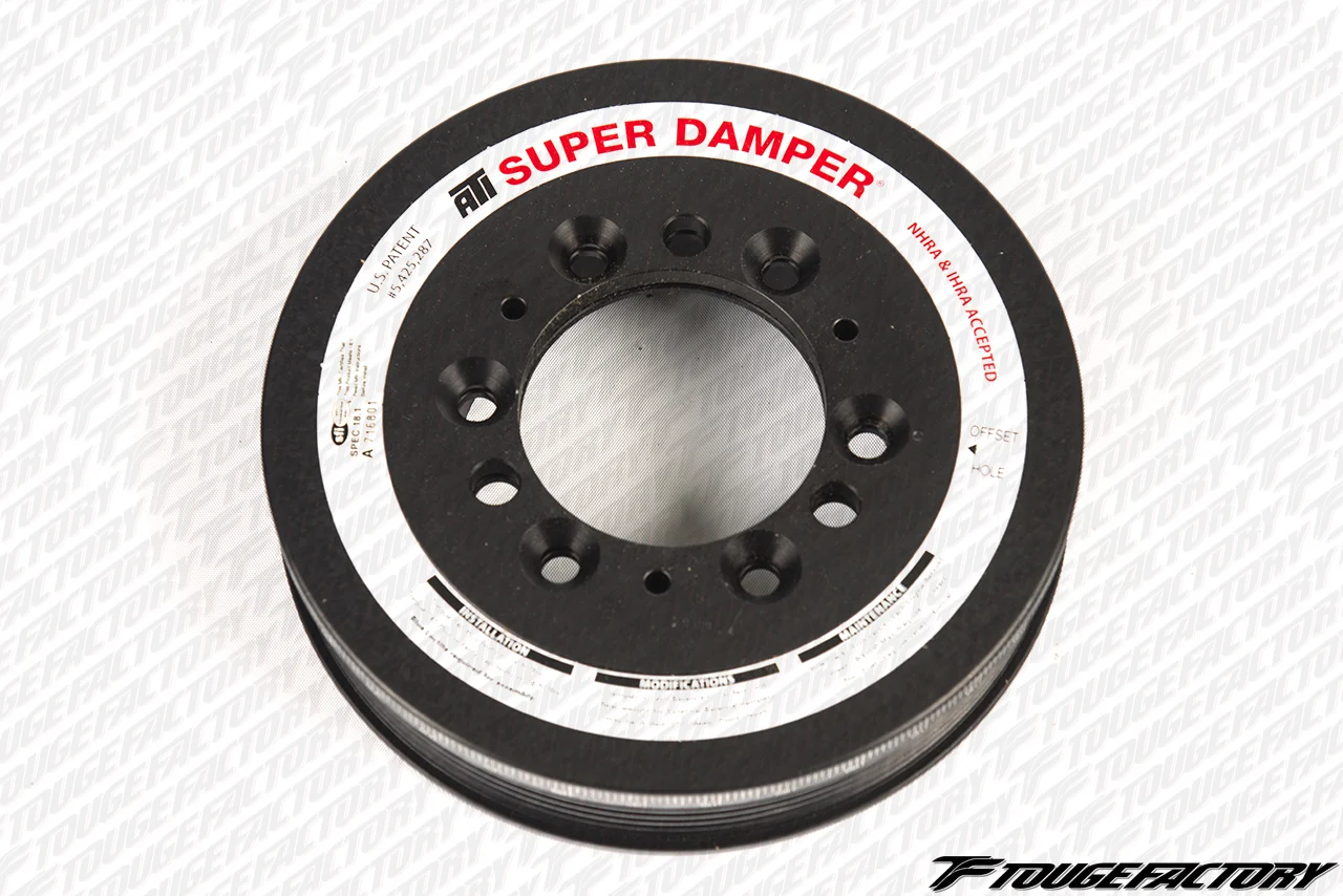 ATI Super Damper Harmonic Dampers - Steel w/ Inner Shell - Street - Honda F-Series