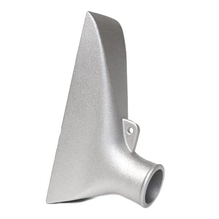 Cast Aluminum Intercooler End Tank 10.5" x 3" with 2.5" Outlet