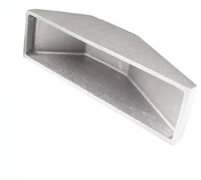 Cast Aluminum Intercooler End Tank 12" x 3"