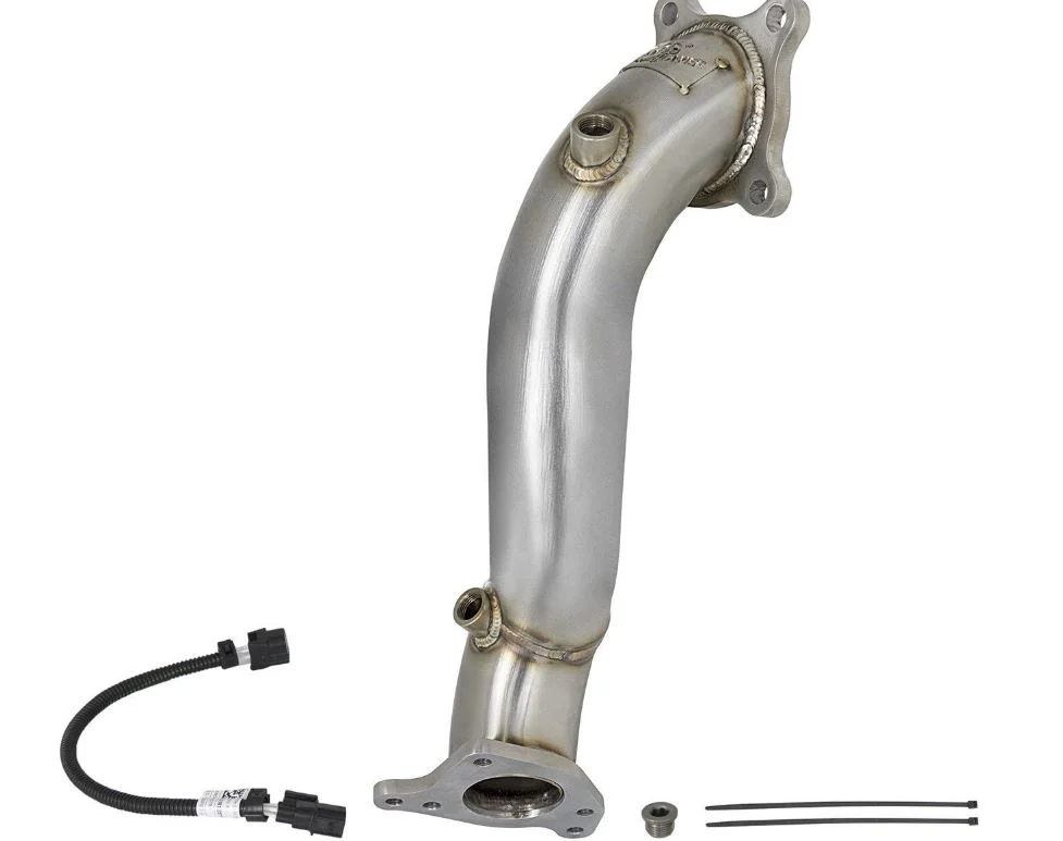 AFE Twisted Steel Race Down-Pipe 2016-2017 Honda Civic Type R