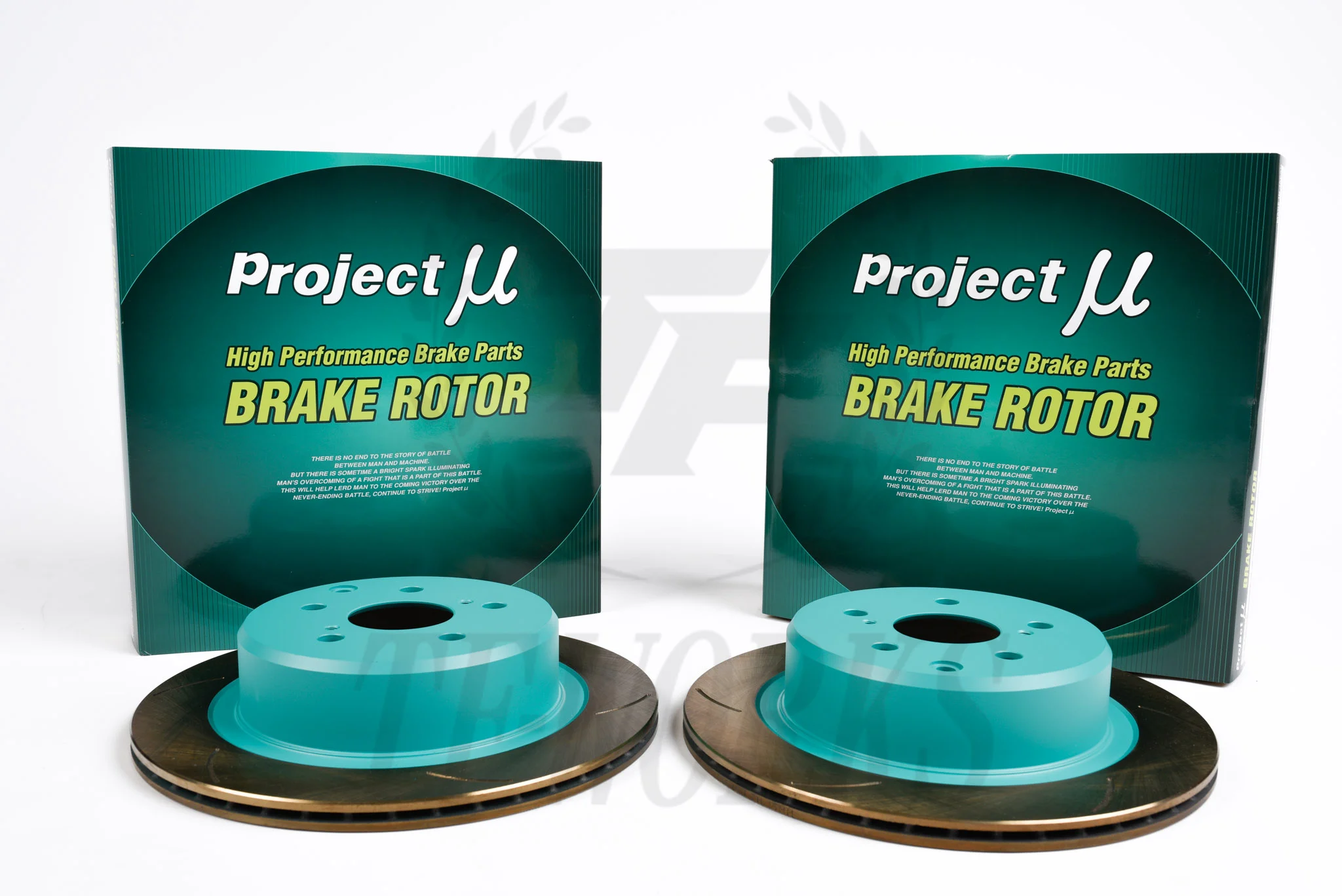 Project Mu - SCR Pure Plus Rear Rotors - Toyota JZX90 / JZX100