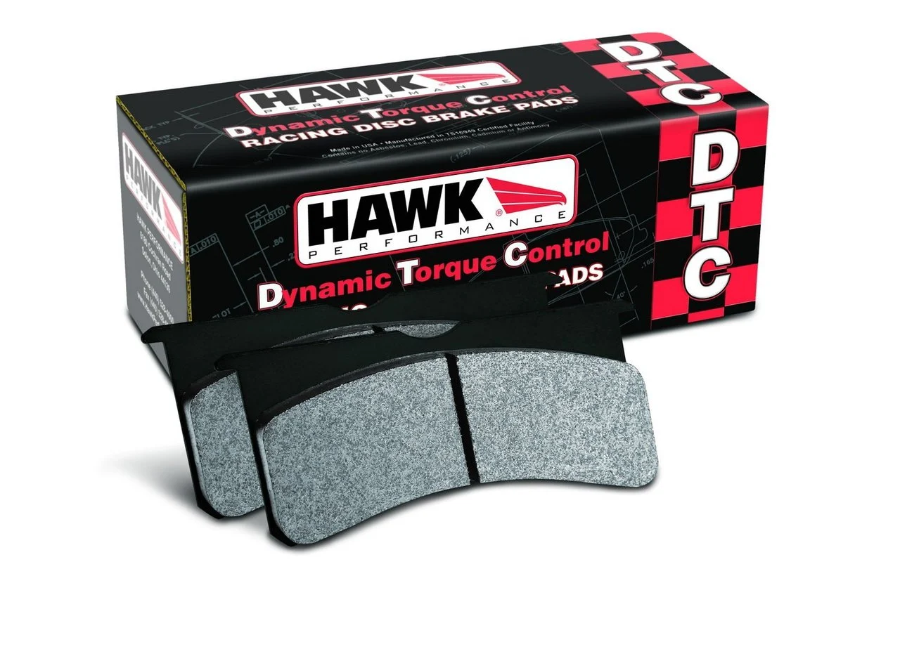 Hawk Performance DTC-30 Rear Disc Brake Pad - 07-01 Acura Integra, 02-06 RSX, 04-08 TSX, 00-09 Honda S2000