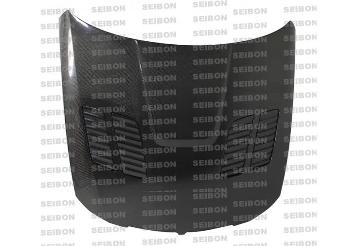 Seibon GT-R-Style Carbon Fiber Hood - 06-08 BMW 3-Series E90 Sedan