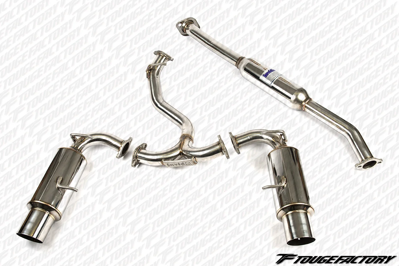 Invidia N1 Dual Polish Tip Catback Exhaust - Scion Fr-S/Subaru Brz