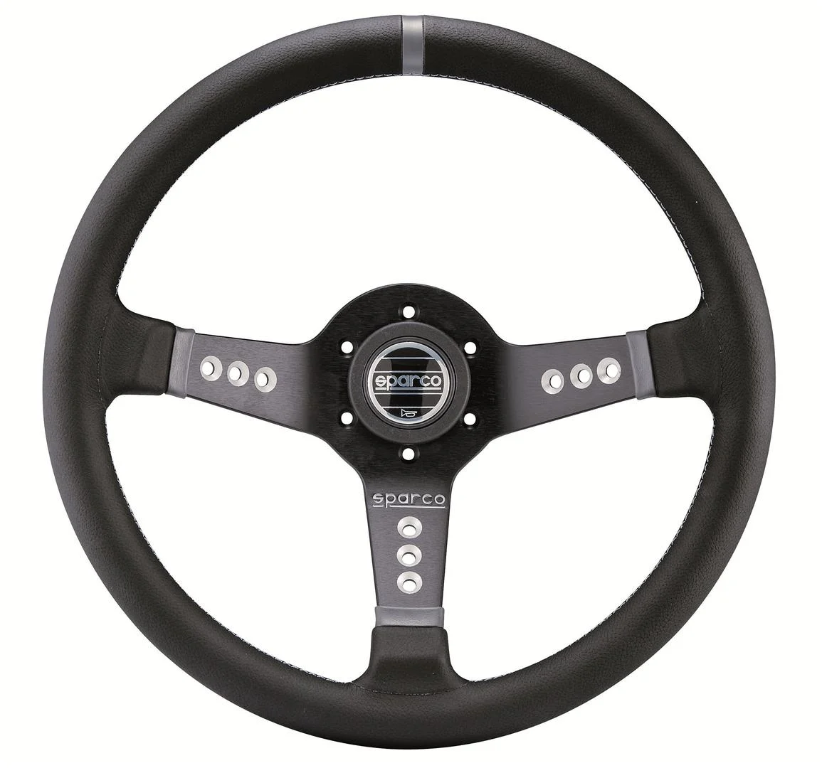 Sparco Street L777 Steering Wheel - 350mm Dia. - Suede or Leather