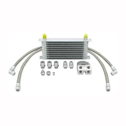 Mishimoto Black Thermostatic Oil Cooler Kit - 07-09 Nissan 350Z / 04-07 Infiniti G35