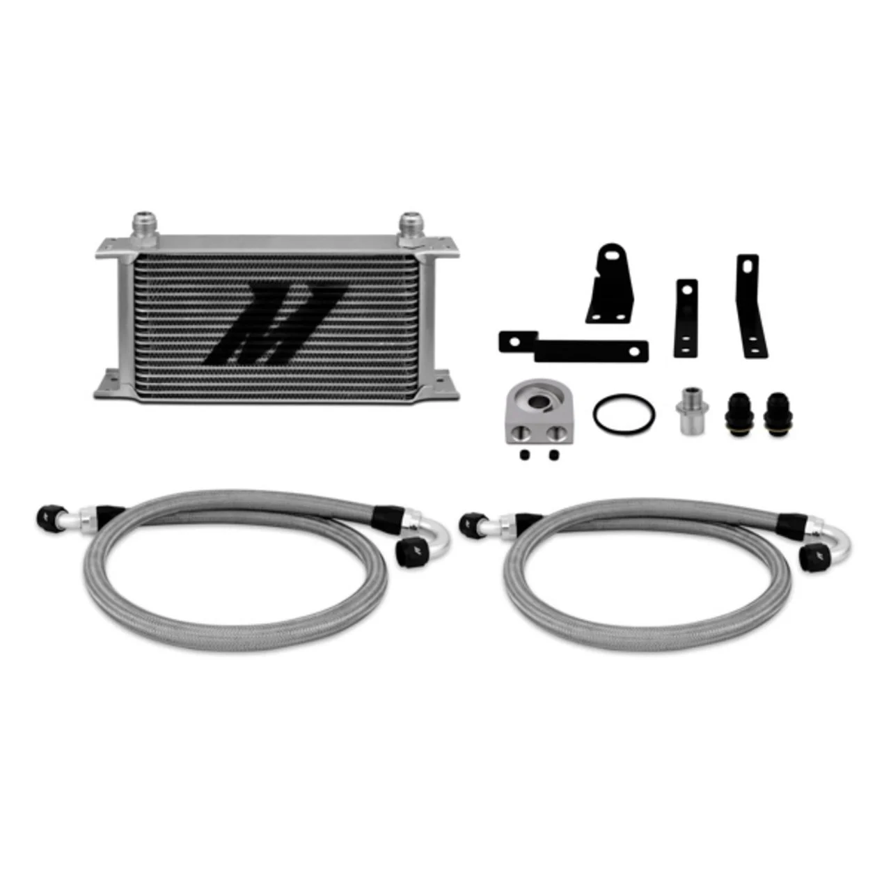Mishimoto Silver Thermostatic Oil Cooler Kit - 00-09 Honda S2000