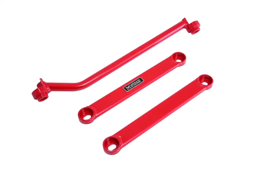 Megan Racing Rear Lower Bars - 01-05 Lexus IS300