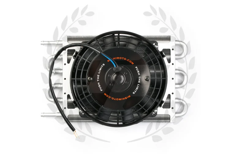 Mishimoto Heavy-Duty Transmission Cooler with Electric Fan
