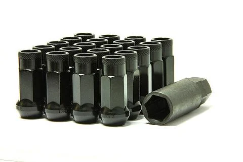 Wheel Mate Monster Open End Lug Nuts M14x1.50 (Set of 20) - Black