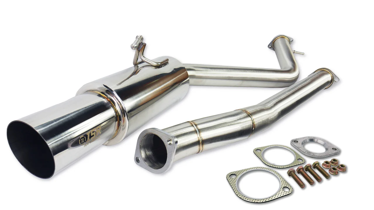 ISR Performance Single GT Exhaust - 2017+ Infiniti Q60 Coupe RWD