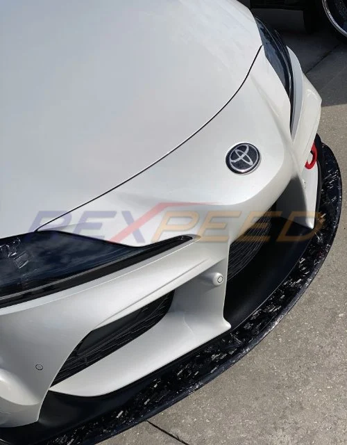 Rexpeed V2 Forged Carbon Front Splitter - 2020+ GR Supra
