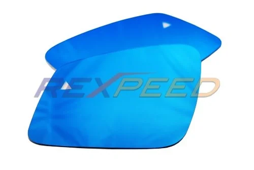 REXPEED POLARIZED BLUE MIRRORS WITH HEATED ANTI FOG & BLIND SPOT MONITORING - 2020 + GR Supra
