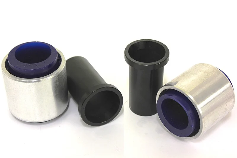SuperPro Front Lower Control Arm Bushings - Inner Rear Position (Double Offset) - 09-16 Nissan R35 GT-R