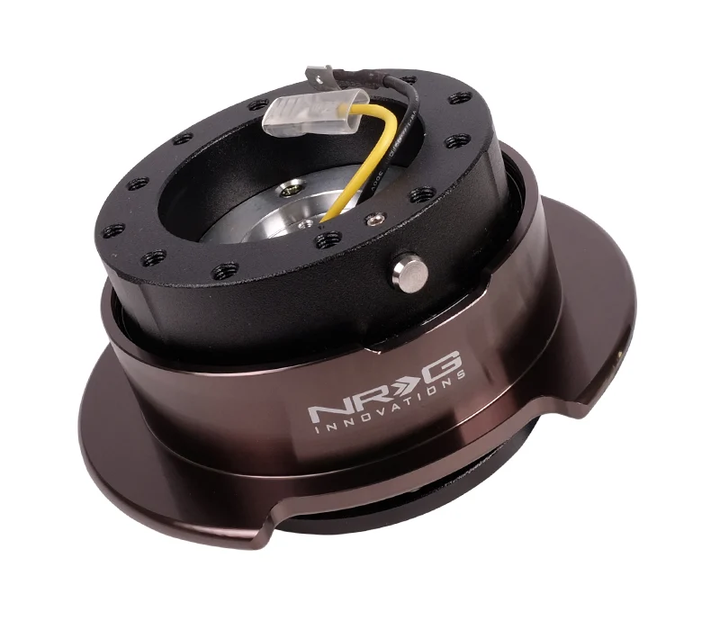 NRG Quick Release Kit Gen 2.5 - Black/Black Chrome Ring