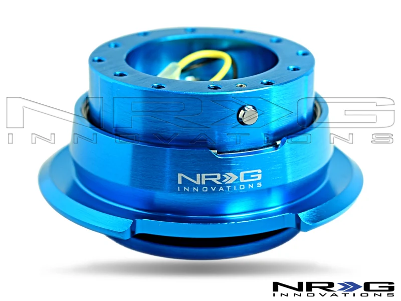 NRG Quick Release Kit Gen 2.8 (New Blue Body w/ Diamond Cut Ring)