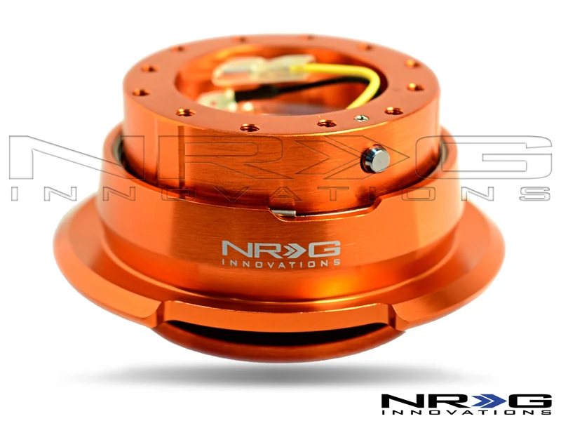 NRG Quick Release Kit Gen 2.8 (Orange Body w/ Diamond Cut Ring)