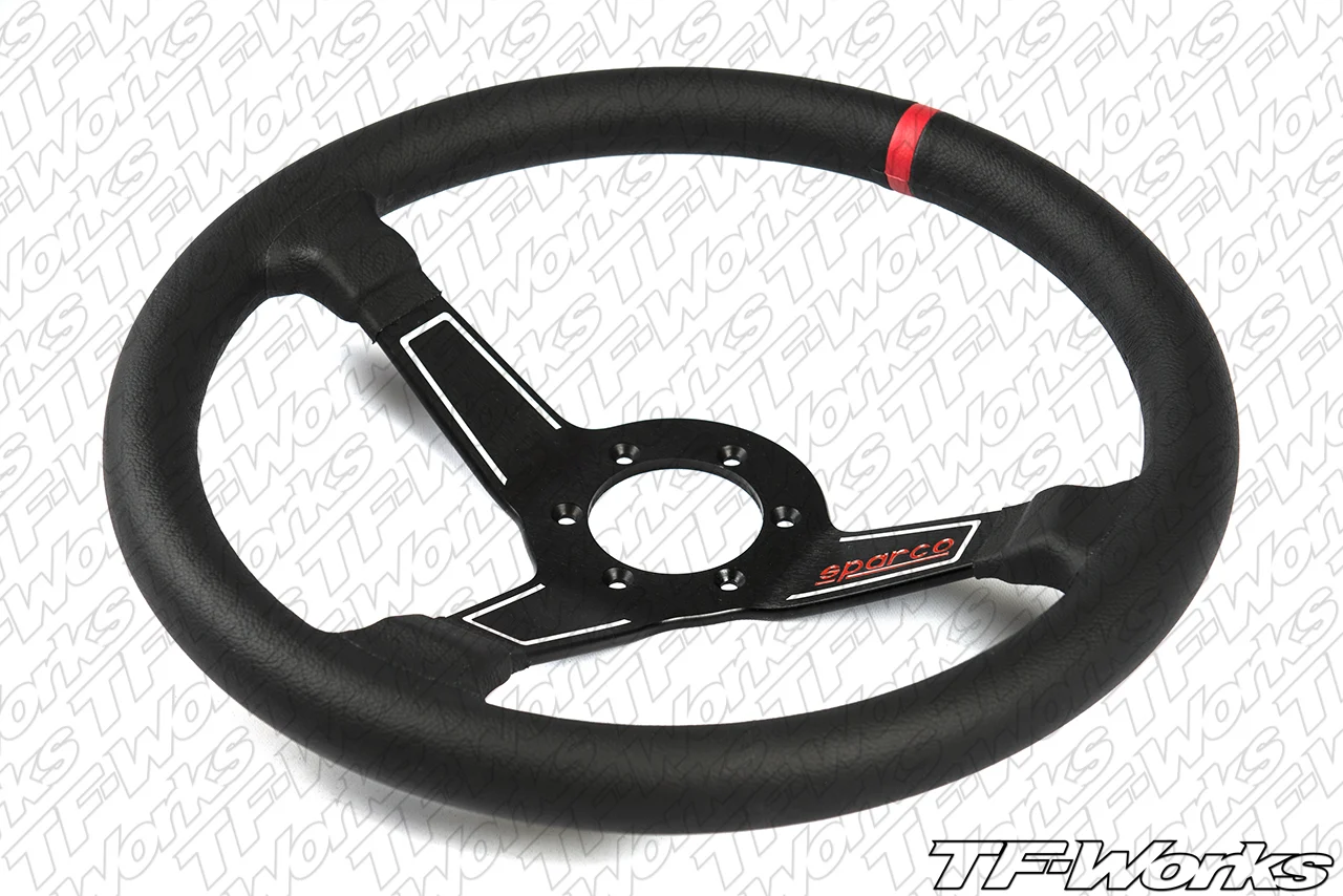 Sparco Street L575 Steering Wheel - 350mm Dia. - Suede or Leather