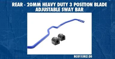 Super Pro - Tesla Model 3 20mm Heavy Duty Adjustable Rear Swaybar