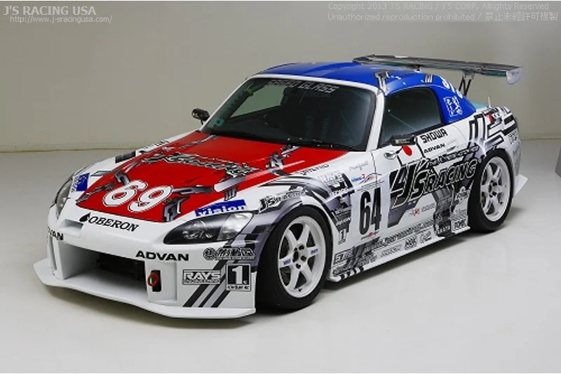 J's Racing Type S Total Aero System FRP Version 2 - Honda S2000 AP1 AP2