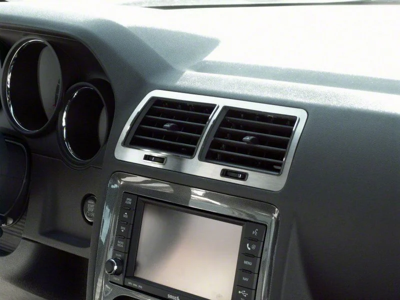 Brushed A/C Vent Trim (08-14 Challenger)