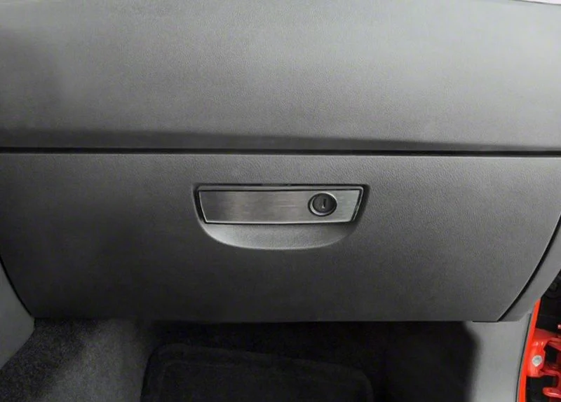 Brushed Glove Box Trim Plate (08-14 Challenger)