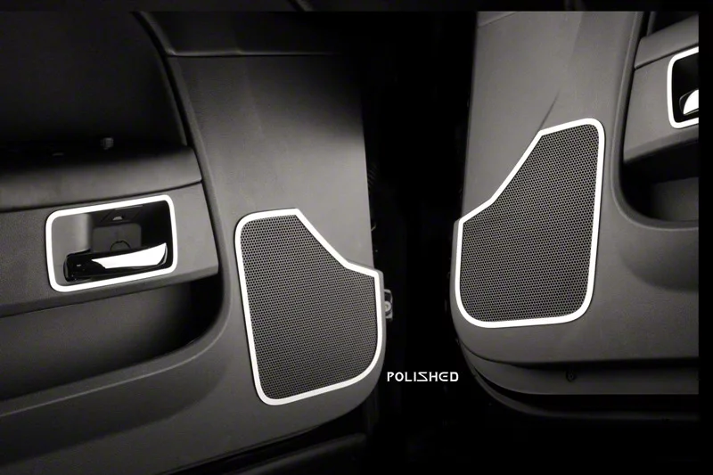 Polished Door Speaker Trim Rings (08-14 Challenger)
