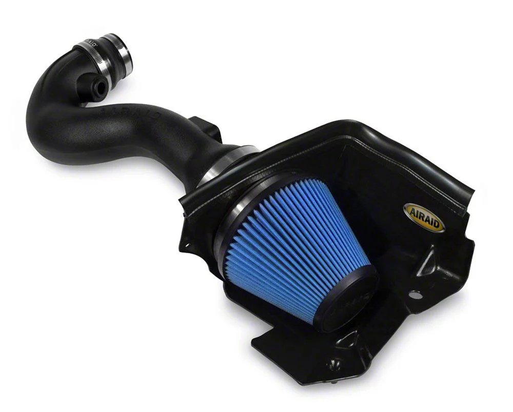 Airaid MXP Series Cold Air Intake with Blue SynthaMax Dry Filter (2010 Mustang V6)