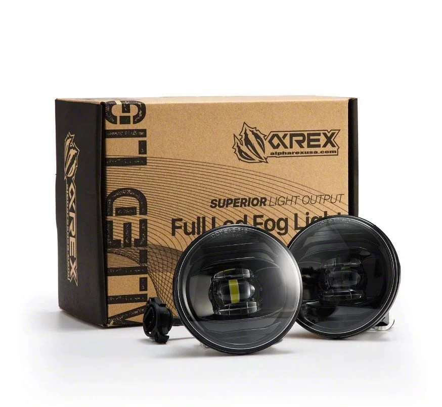 AlphaRex DoubleTap Dual Color LED Projector Fog Lights (07-09 Mustang GT500)