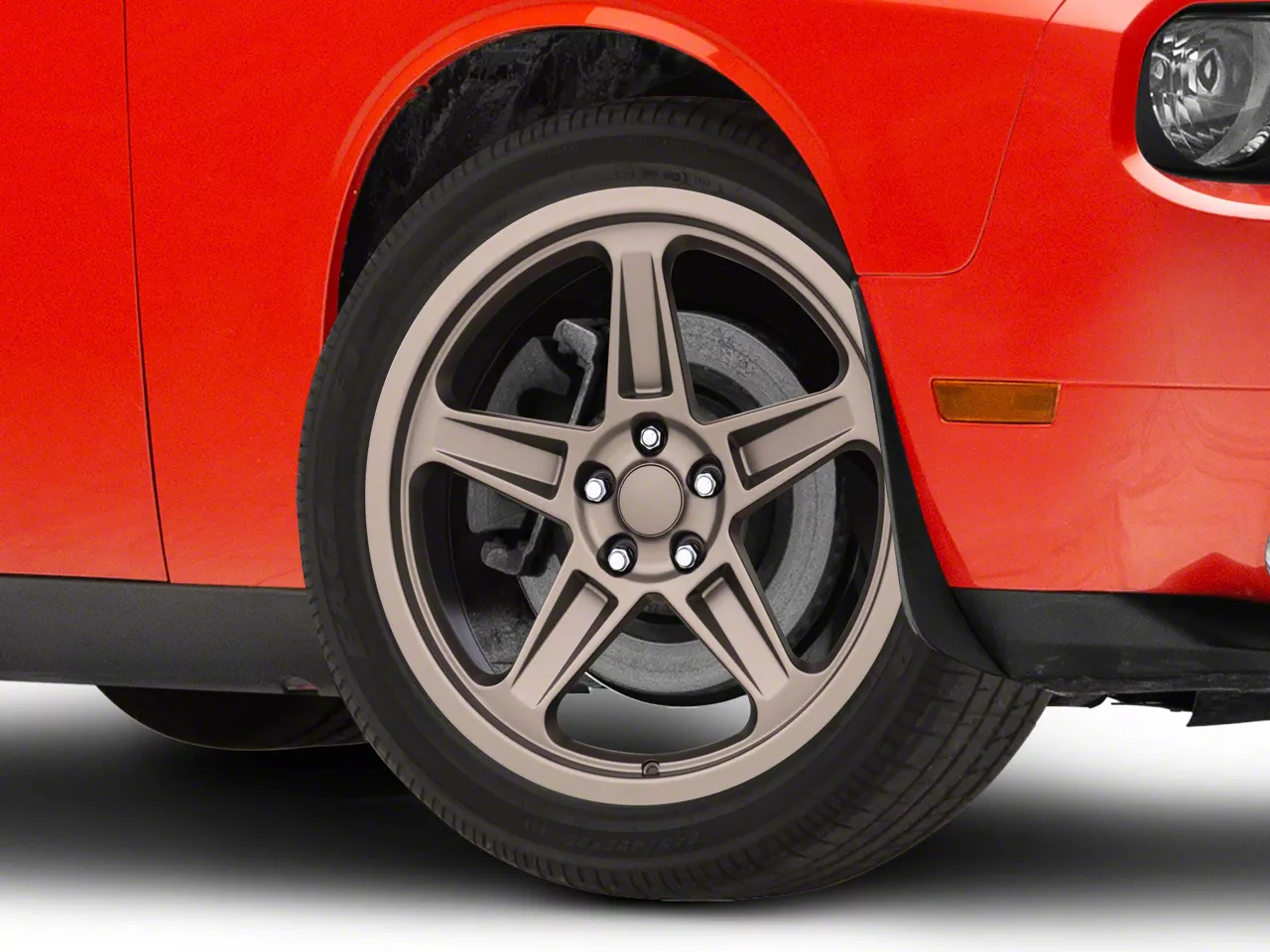 SRT Demon Style Bronze Wheel; 20x9.5; 12mm Offset (08-23 RWD Challenger, Excluding Widebody)