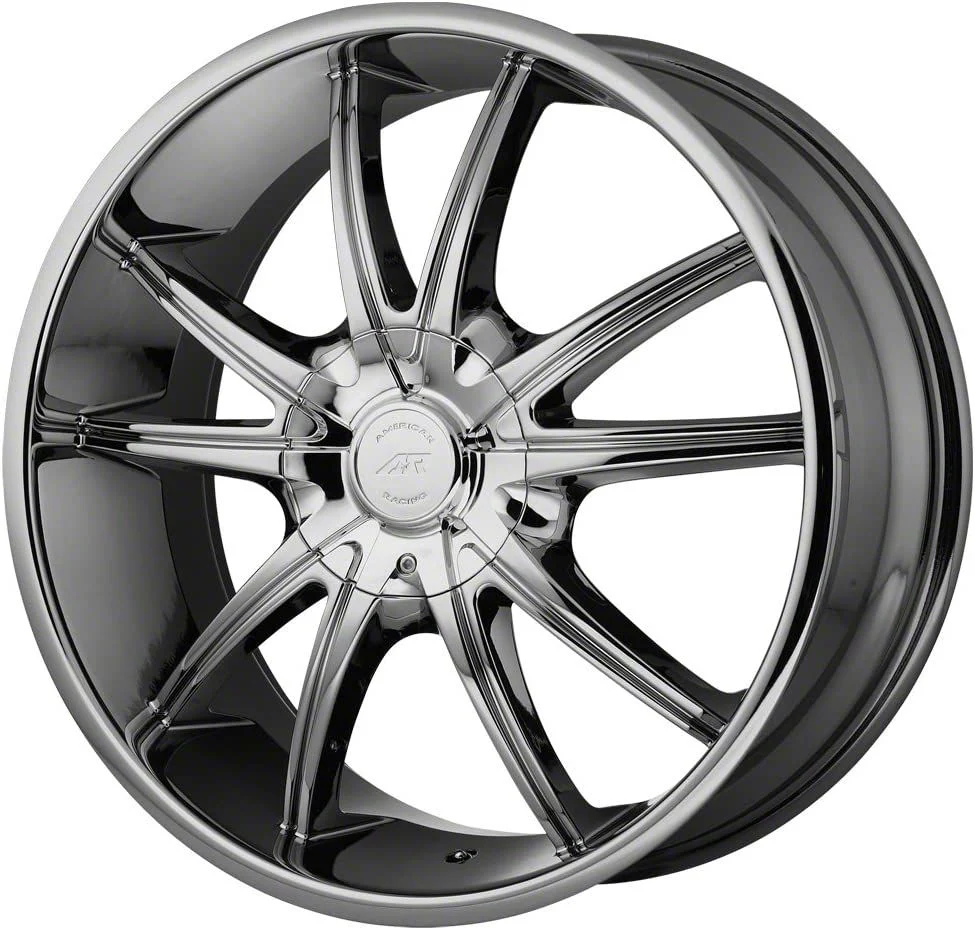 American Racing AR897 Chrome Wheel; 18x8; 38mm Offset (07-10 AWD Charger)