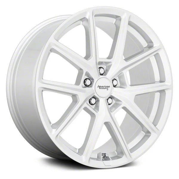 American Racing AR943 Hyper Silver Wheel; 18x8; 35mm Offset (07-10 AWD Charger)