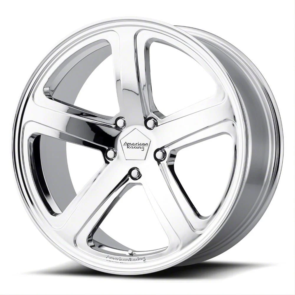 American Racing Hot Lap Chrome Wheel; 18x8; 38mm Offset (07-10 AWD Charger)