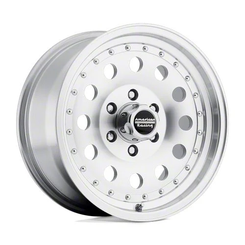American Racing AR62 Outlaw II Machined 6-Lug Wheel; 17x8; 0mm Offset (07-14 Yukon)