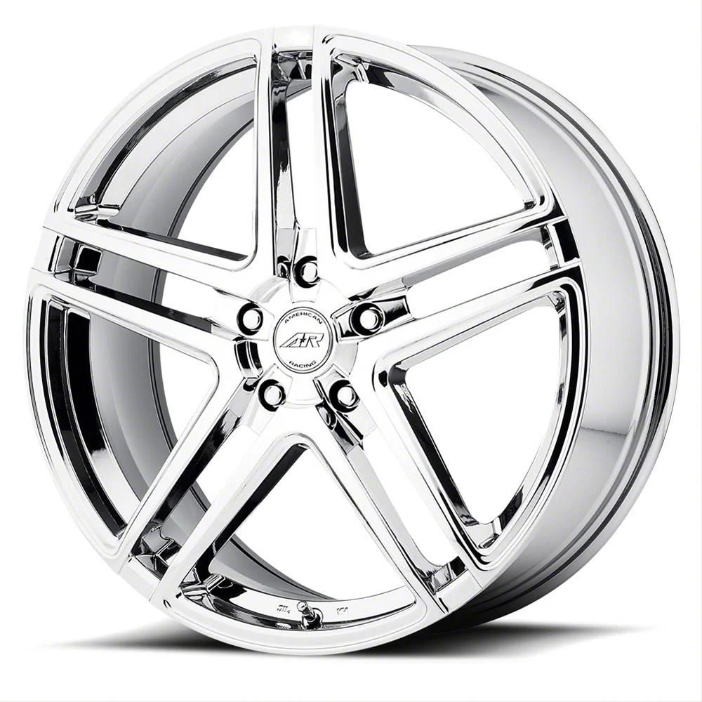 American Racing AR907 Chrome Wheel; 18x8; 40mm Offset (11-23 AWD Charger)