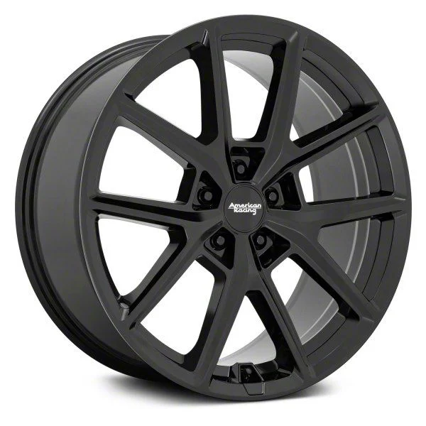 American Racing AR943 Gloss Black Wheel; 18x8; 35mm Offset (11-23 AWD Charger)