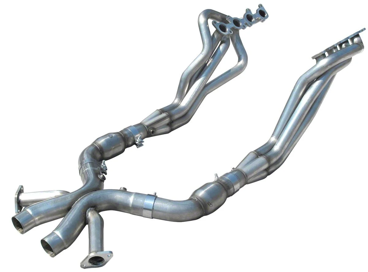 American Racing Headers 1-7/8-Inch Long Tube Headers with Catted X-Pipe (12-13 Mustang BOSS 302)