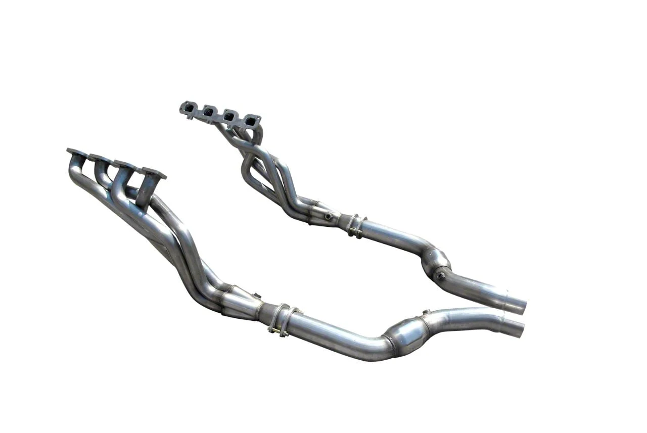 American Racing Headers 2-Inch Long Tube Headers with Catted Mid-Pipe (09-14 5.7L HEMI Challenger)