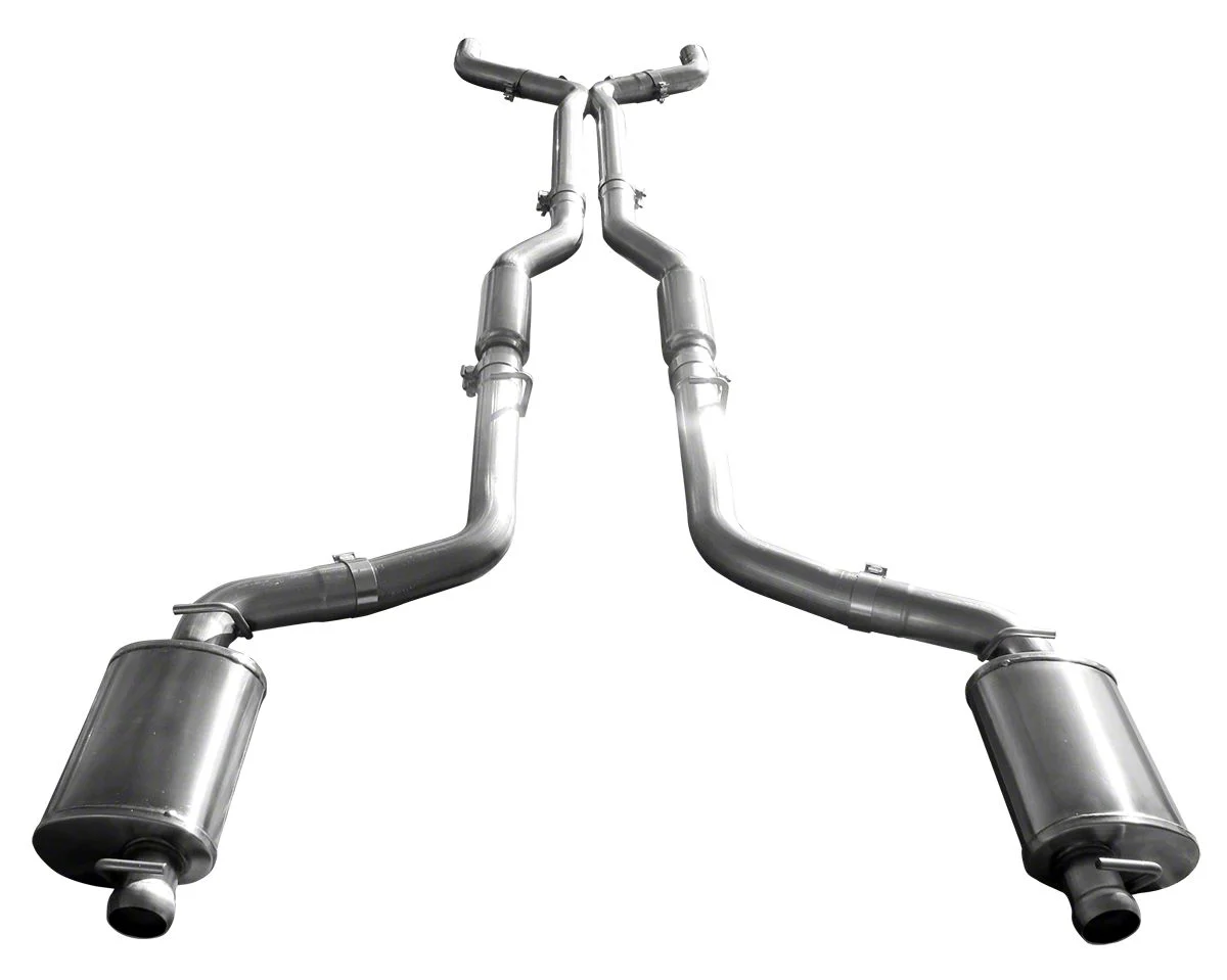 American Racing Headers 3-Inch Pure Thunder Cat-Back Exhaust System with Polished Tips (06-14 5.7L HEMI Charger)