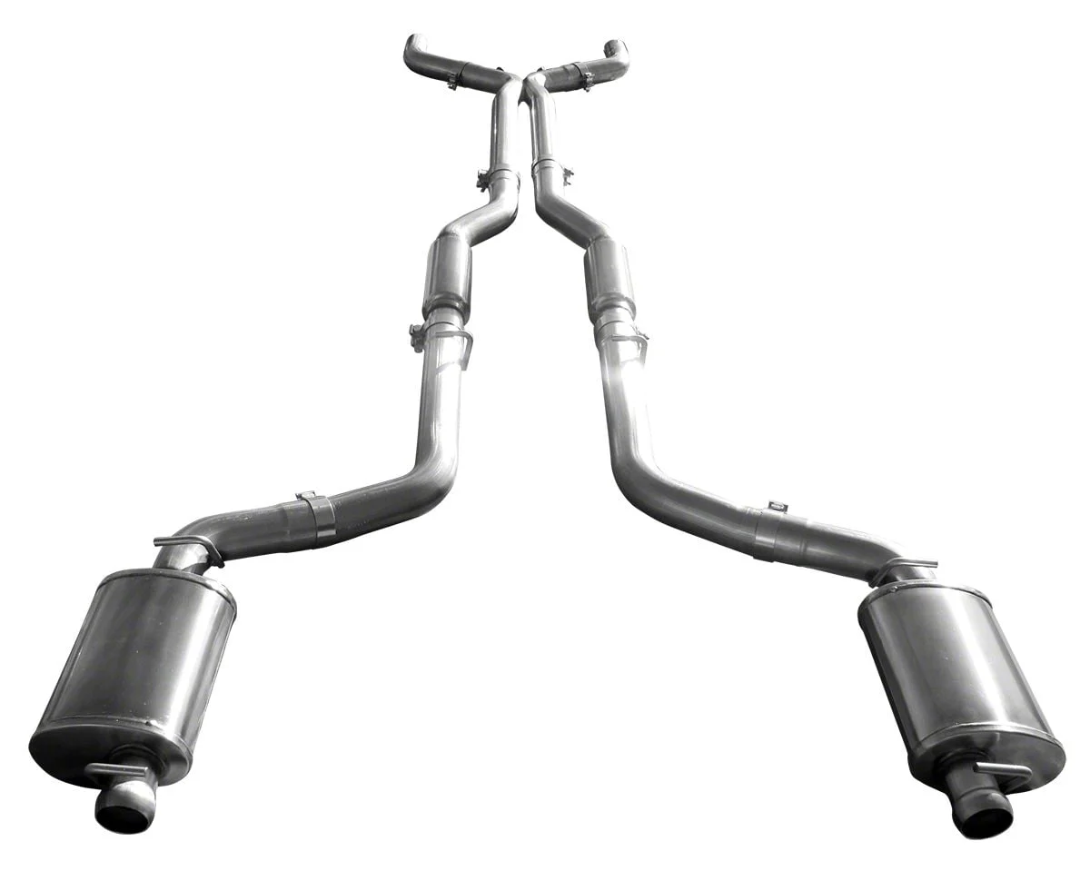American Racing Headers 3-Inch Pure Thunder Cat-Back Exhaust System with Polished Tips (06-10 6.1L HEMI Charger)