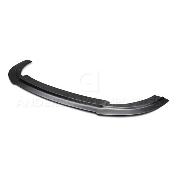 Anderson Composites GT350 Style Front Chin Splitter for Type-GR GT350 Style Front Bumper; Unpainted (15-17 Mustang GT, EcoBoost, V6)