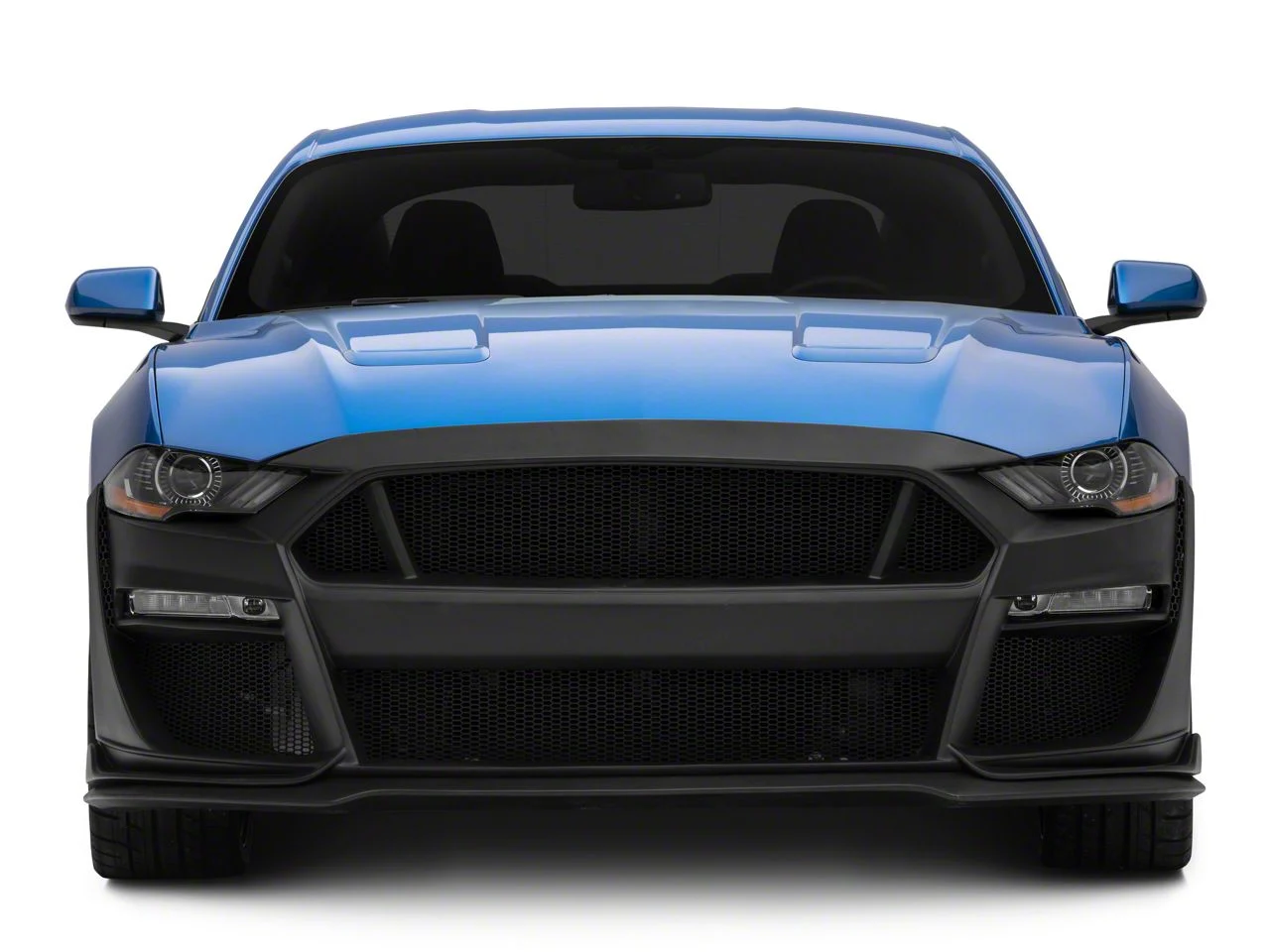 Anderson Composites Type-ST GT500 Style Front Fascia; Fiberglass (18-23 Mustang EcoBoost)