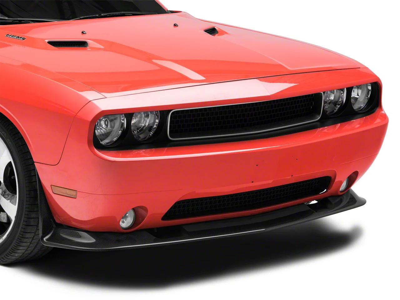 Anderson Composites Type-SRT8 Front Chin Spoiler; Carbon Fiber (11-14 Challenger)