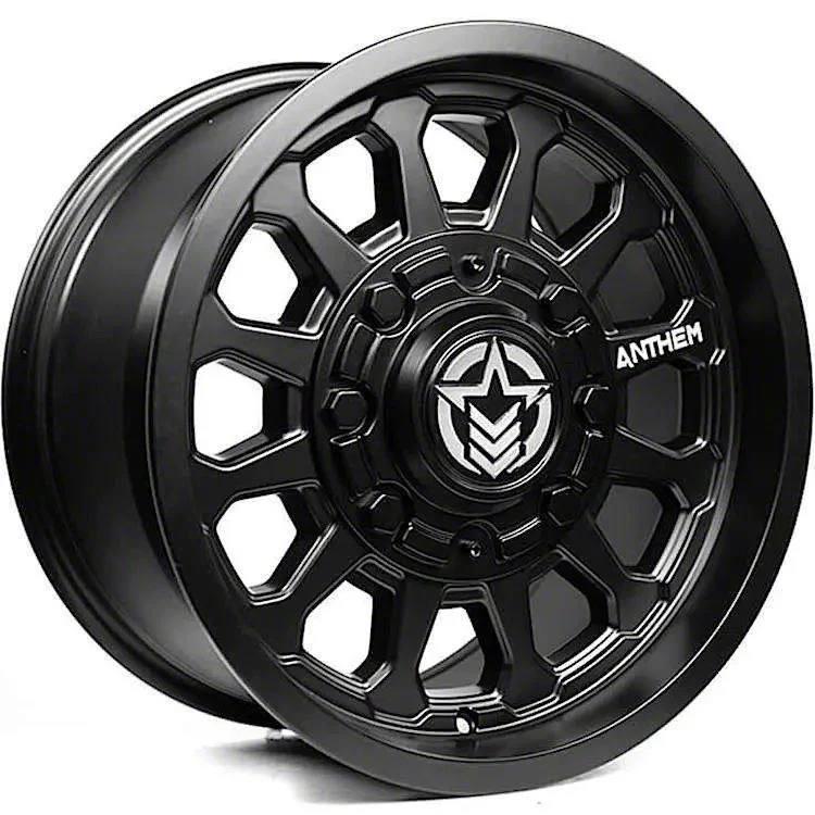 Anthem Off-Road Intimidator Satin Black 6-Lug Wheel; 18x9; -12mm Offset (07-14 Yukon)