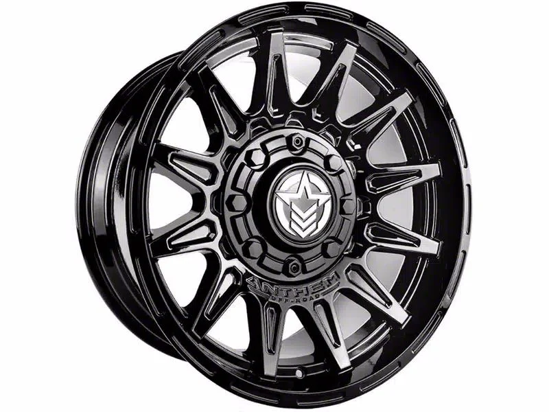 Anthem Off-Road Liberty Gloss Black 6-Lug Wheel; 18x9; 18mm Offset (07-14 Yukon)