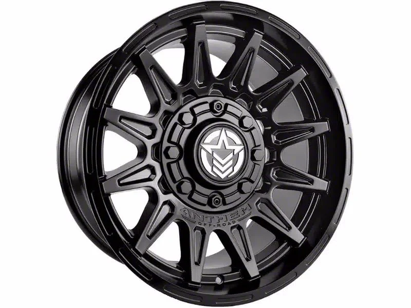 Anthem Off-Road Liberty Satin Black 6-Lug Wheel; 18x9; 18mm Offset (07-14 Yukon)