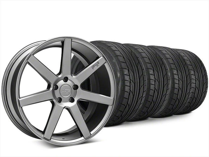 20x9 Niche Verona Wheel & NITTO High Performance NT555 G2 Tire Package (15-23 Mustang GT, EcoBoost, V6)